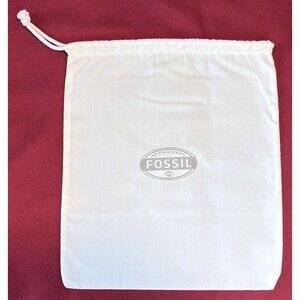 Fossil Dustcover For Handbag -- Approx 13x15" -- Drawstring